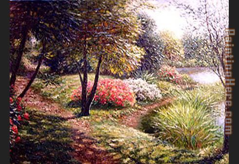 Columbia trail painting - Henry Peeters Columbia trail art painting Columbia trail painting - Henry Peeters Columbia trail art painting